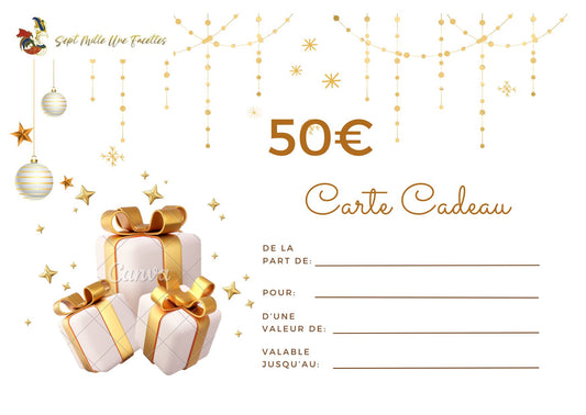 🎁 Carte Cadeau – L’élégance d’un choix sur mesure