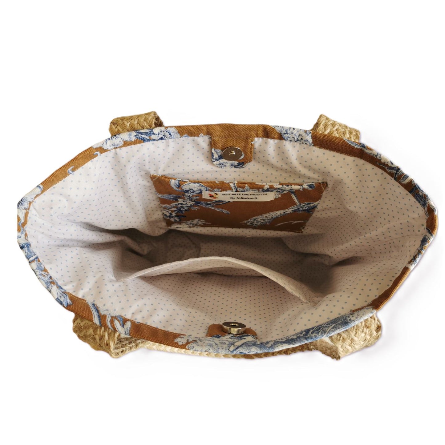 Tote Bag Toile de Jouy Français