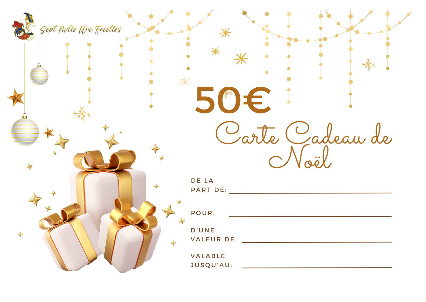 🎁 Carte Cadeau – L’élégance d’un choix sur mesure