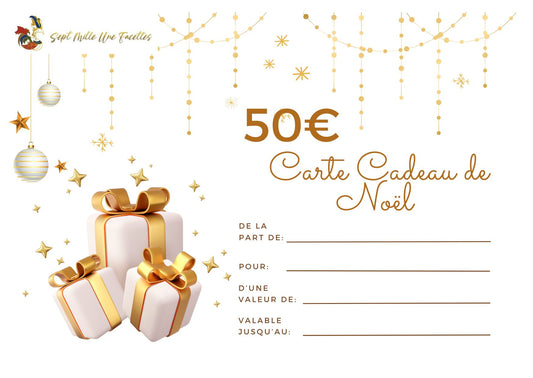 🎁 Carte Cadeau – L’élégance d’un choix sur mesure