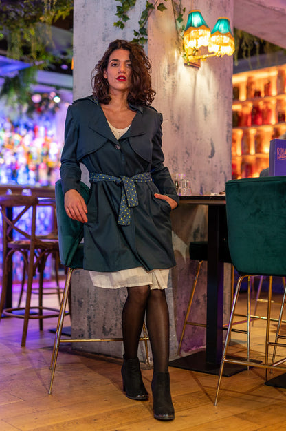 Trench Métamorphose 3 en 1 – Élégance Réinventée