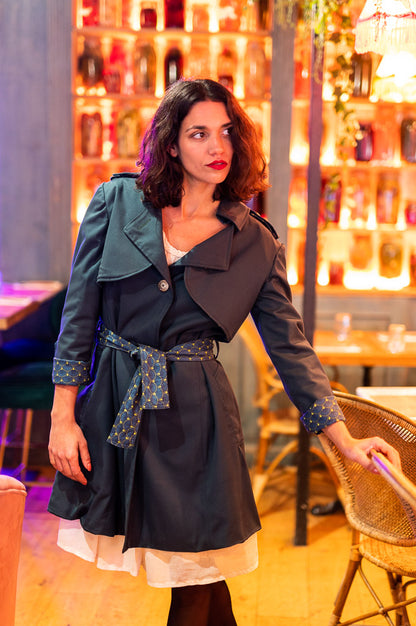 Trench Métamorphose 3 en 1 – Élégance Réinventée