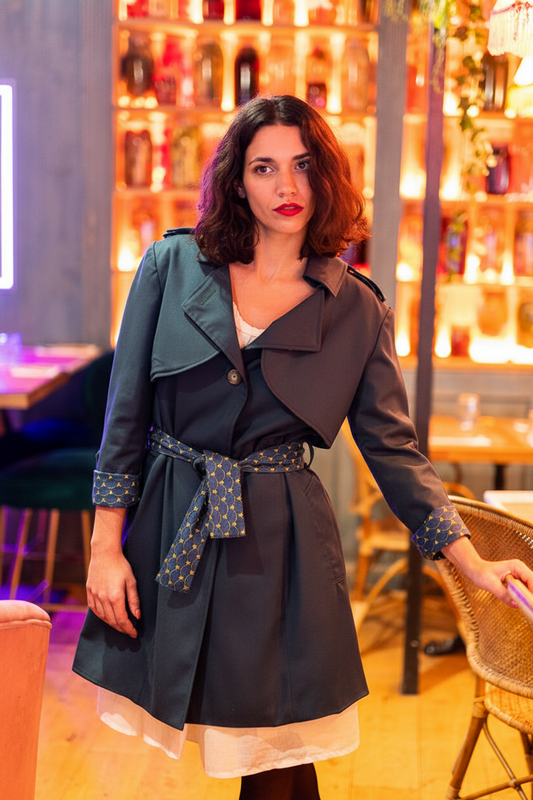 Trench Métamorphose 3 en 1 – Élégance Réinventée