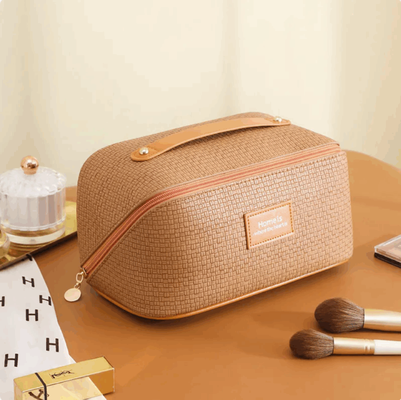 Trousse de Maquillage Grande Capacité Femme – Waterproof, Chic & Durable – Idéale pour Voyage & Quotidien (Copie) – Image 3