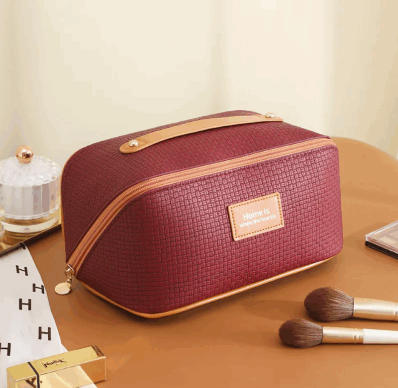 Trousse de Maquillage Grande Capacité Femme – Waterproof, Chic & Durable – Idéale pour Voyage & Quotidien (Copie)